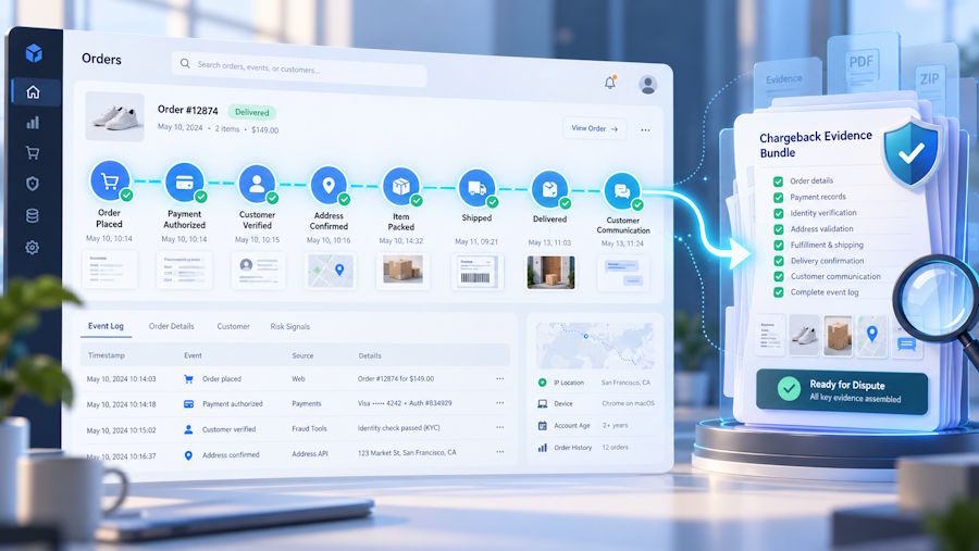 How to Design an Order Event Trail That Makes Chargeback Evidence Easier to Assemble