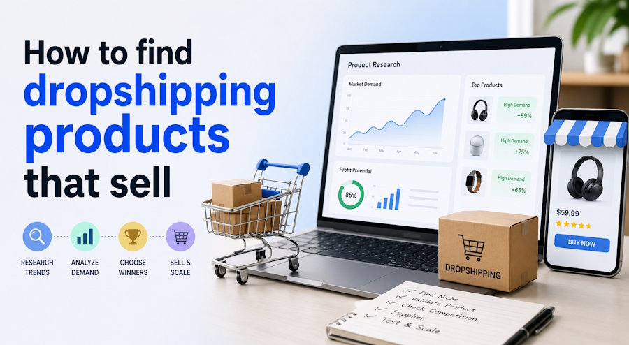 How to find dropshipping products that sell