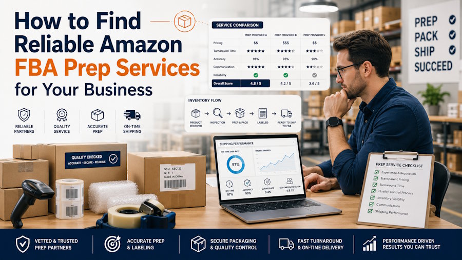 How to Find Reliable Amazon FBA Prep Services for Your Business