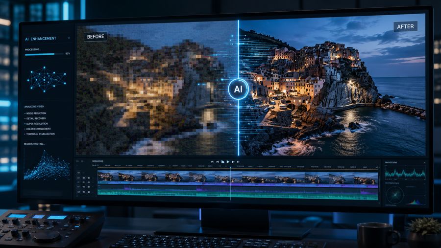 How to Fix Pixelated Video and Restore Low-Quality Footage with AI