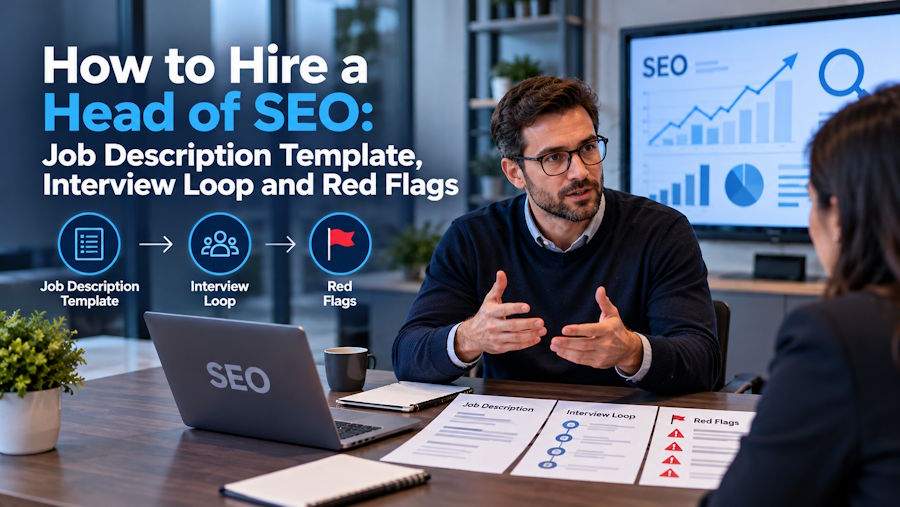 How to Hire a Head of SEO: Job Description Template, Interview Loop and Red Flags