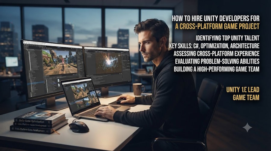 How to Hire Unity Developers for a Cross-Platform Game Project