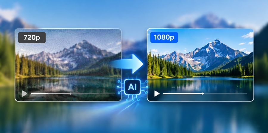 How to Improve Video Quality to 1080p Online Without Watermarks