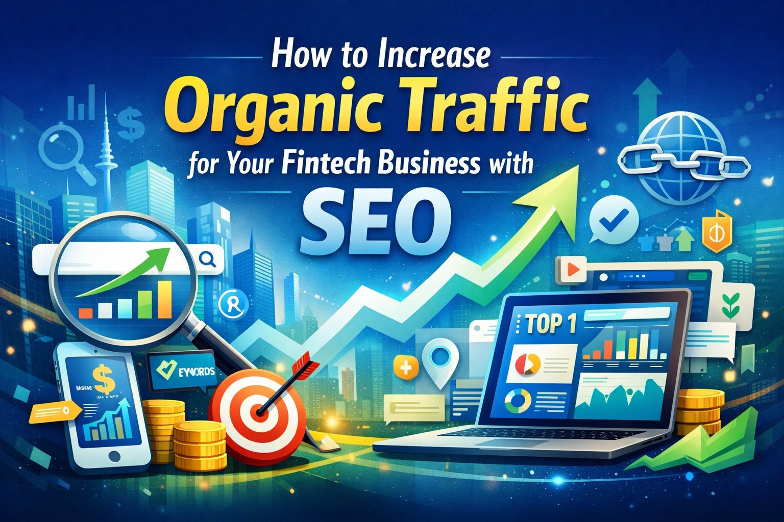 How to Increase Organic Traffic for Your Fintech Business with SEO