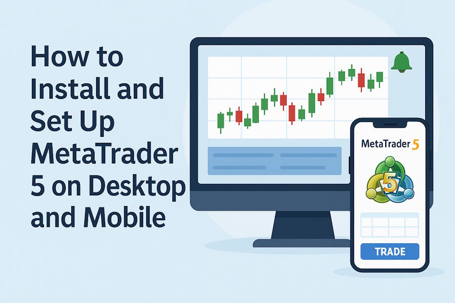 How to Install and Set up MetaTrader5 on Desktop and Mobile
