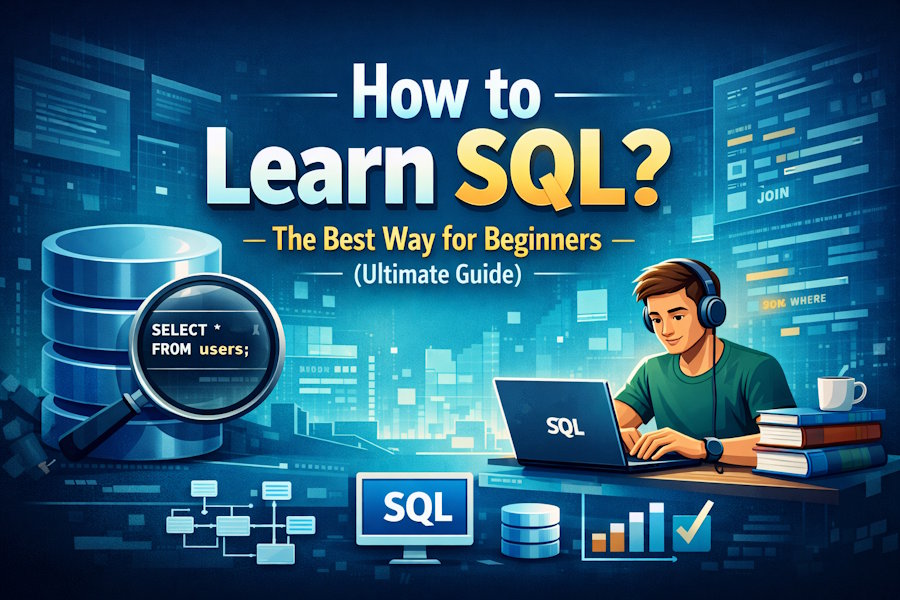 How to Learn SQL? The Best Way for Beginners (Ultimate Guide)