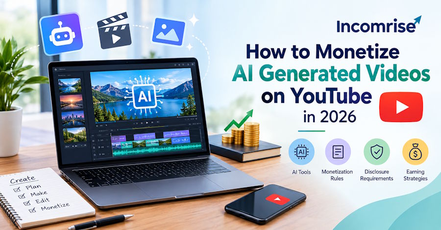 How to Monetize AI-Generated Videos on YouTube in 2026