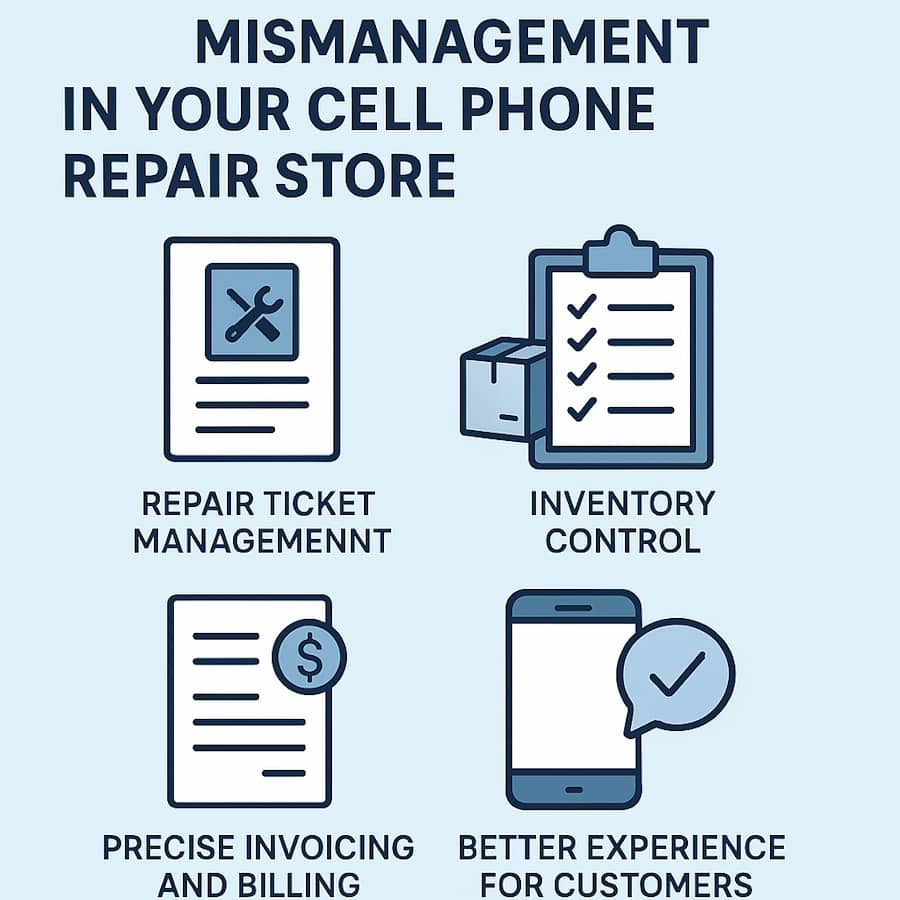 How to Remove Mismanagement in Your Cell Phone Repair Store