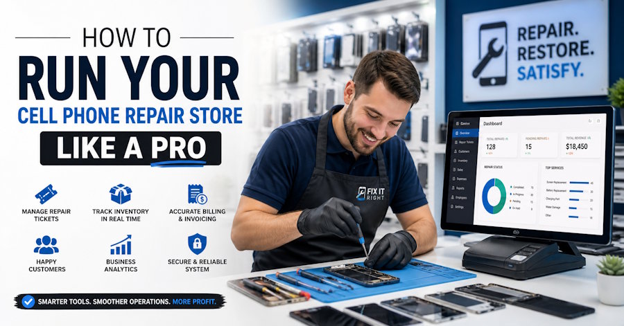 How to Run Your Cell Phone Repair Store Like a Pro