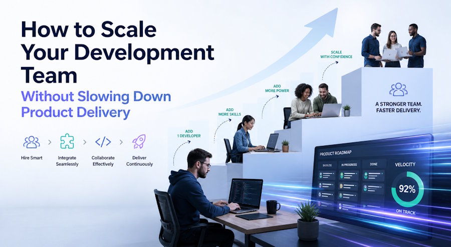How to Scale Your Development Team Without Slowing Down Product Delivery