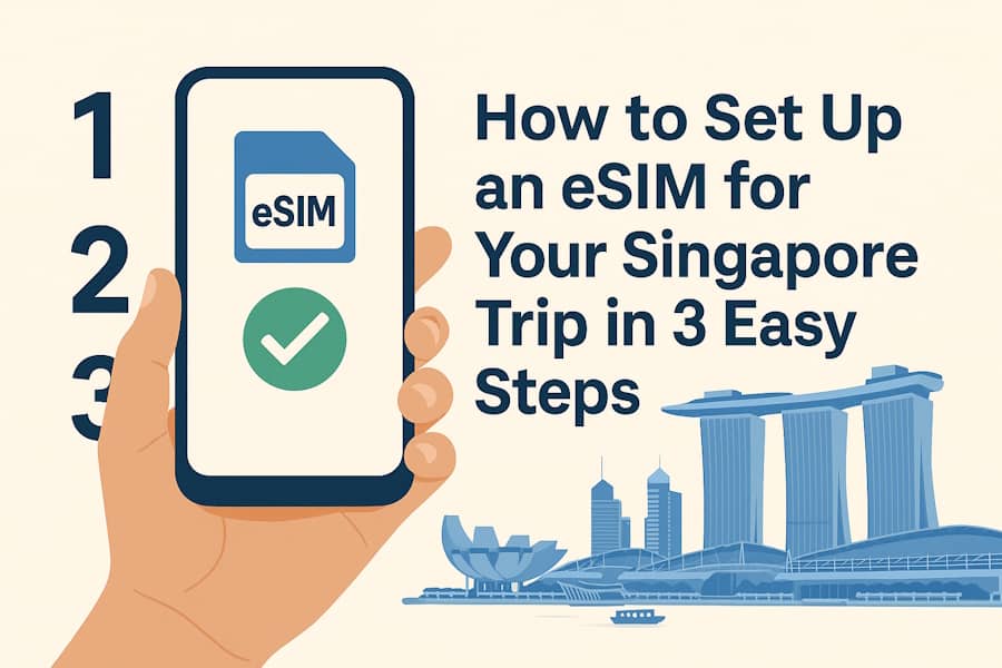 How to Set Up an eSIM for Your Singapore Trip in 3 Easy Steps
