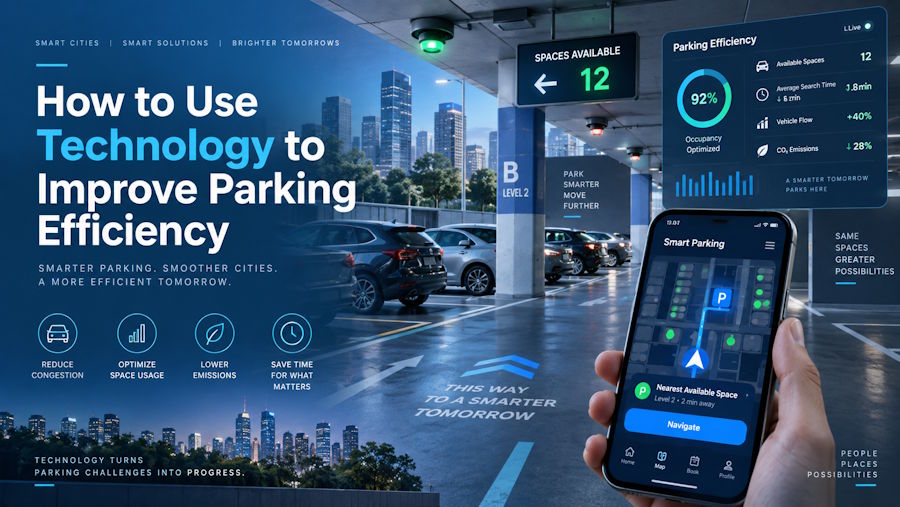 How to Use Technology to Improve Parking Efficiency