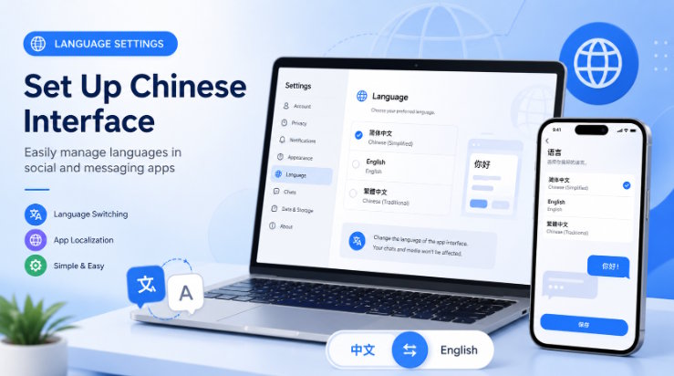 How Users Can Manage Language Settings in Social and Messaging Apps