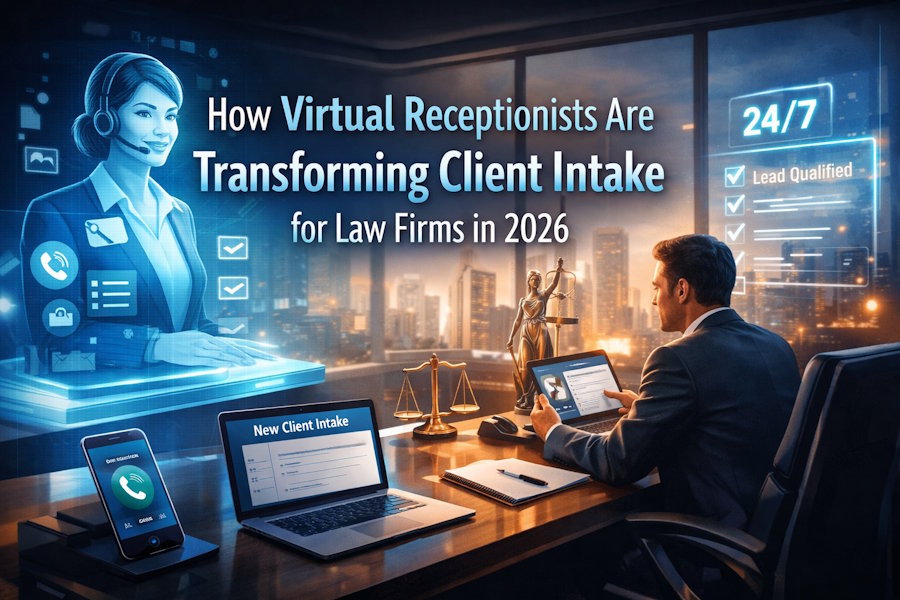 How Virtual Receptionists Are Transforming Client Intake for Law Firms in 2026