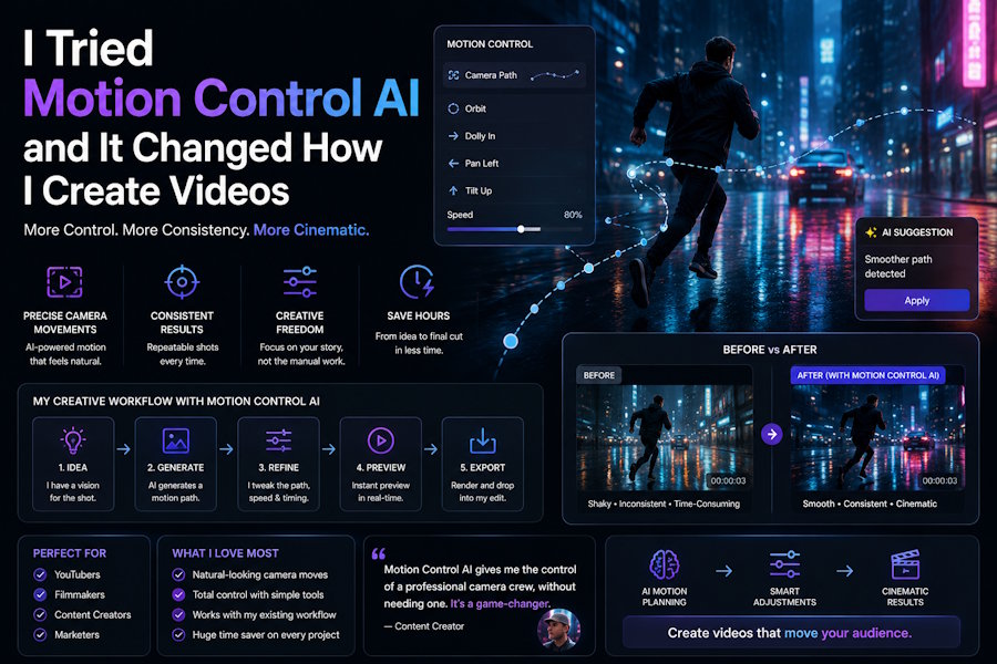 I Tried Motion Control AI and It Changed How I Create Videos