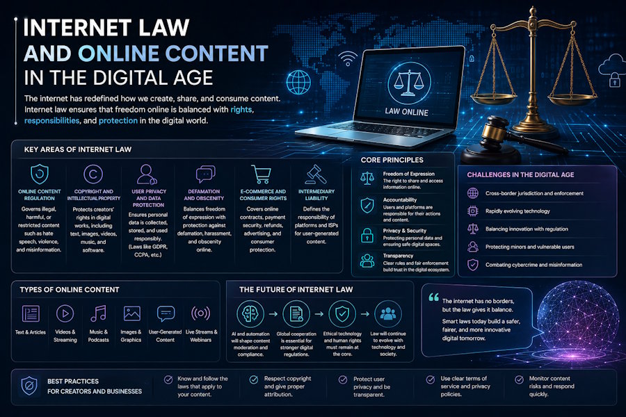 Internet Law and Online Content in the Digital Age