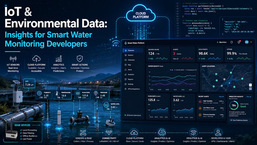 IoT & Environmental Data: Insights for Smart Water Monitoring Developers