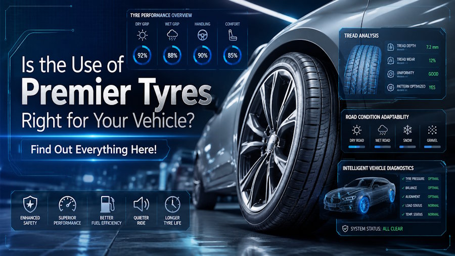 Is the Use of Premier Tyres Right for Your Vehicle? Find Out Everything Here!