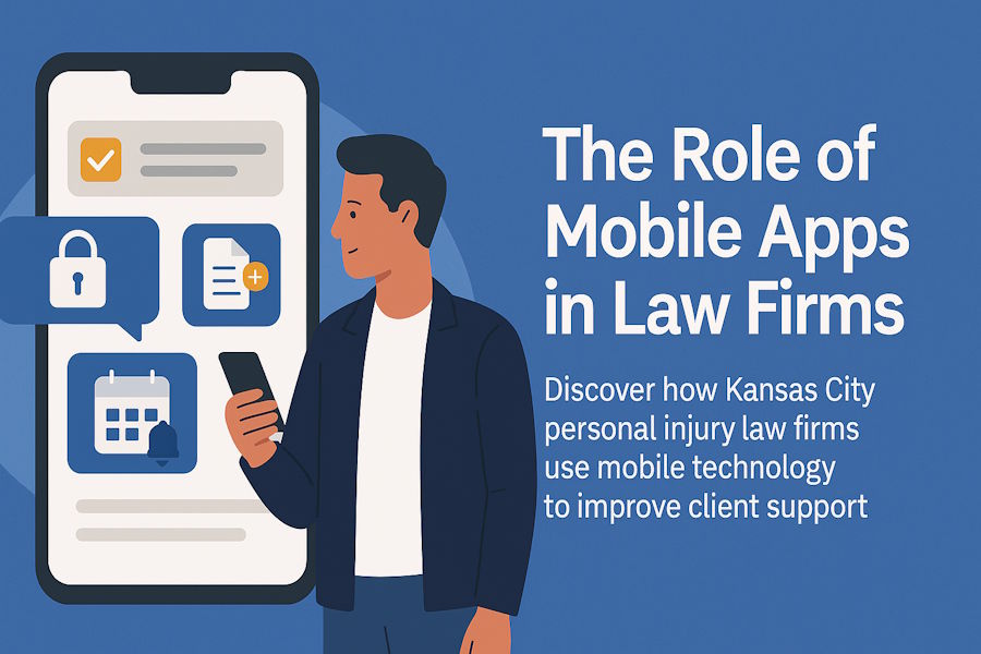 Kansas City Personal Injury Law Firms: Why a Mobile App Improves Client Support