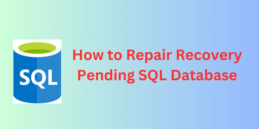 Know How to Repair Recovery Pending Database Easily