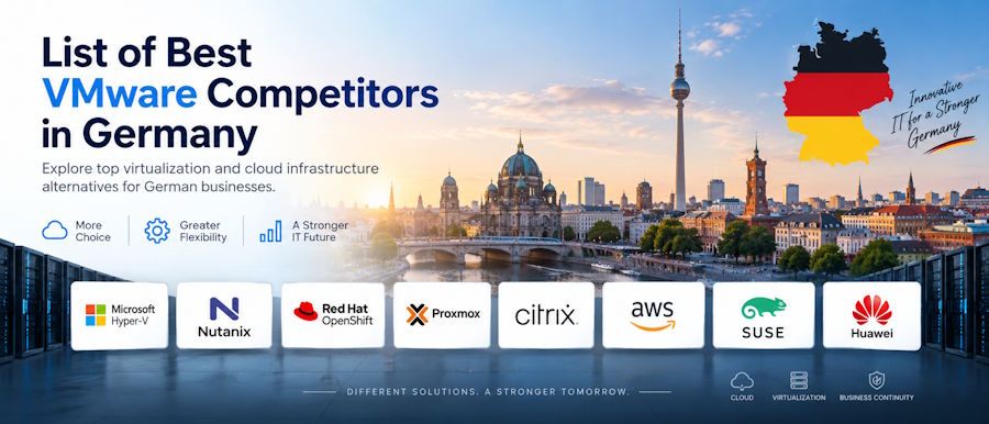 List of Best VMware Competitors in Germany