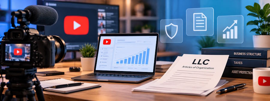 LLC for YouTube Channel: Do You Need One and How to Form It