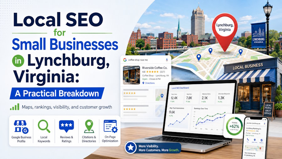 Local SEO for Small Businesses in Lynchburg, Virginia: A Practical Breakdown
