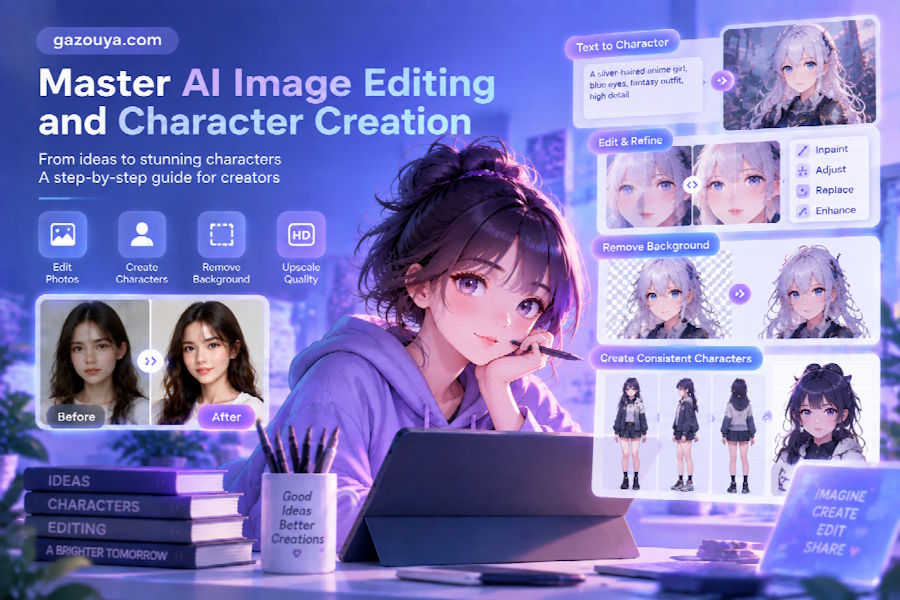 Master AI Image Editing and Character Creation