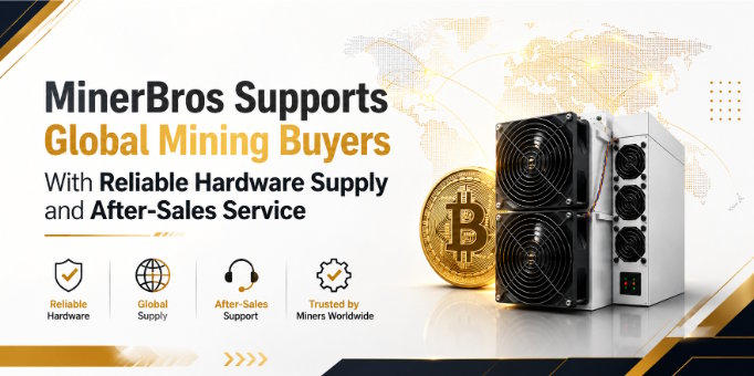 MinerBros Supports Global Mining Buyers With Reliable Hardware Supply and After-Sales Service
