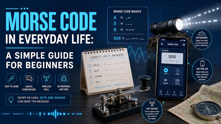 Morse Code in Everyday Life: A Simple Guide for Beginners