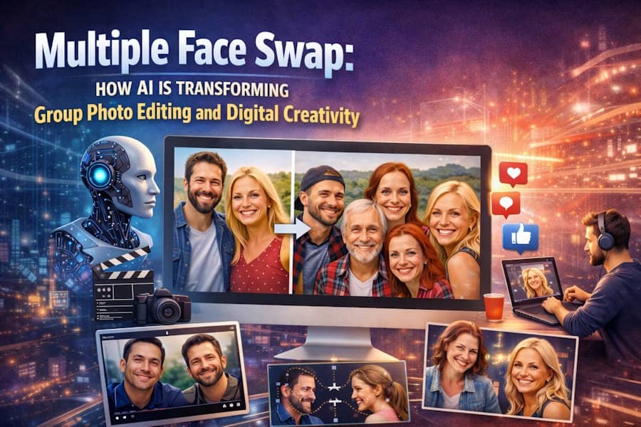 Multiple Face Swap: How AI Is Transforming Group Photo Editing and Digital Creativity