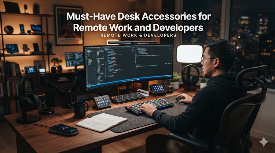 Must-Have Desk Accessories for Remote Work and Developers