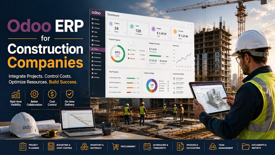 Odoo ERP for Construction Companies