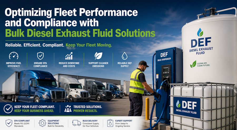 Optimizing Fleet Performance and Compliance with Bulk Diesel Exhaust Fluid Solutions