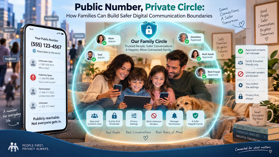 Public Number, Private Circle: How Families Can Build Safer Digital Communication Boundaries