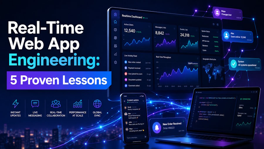 Real-Time Web App Engineering: 5 Proven Lessons