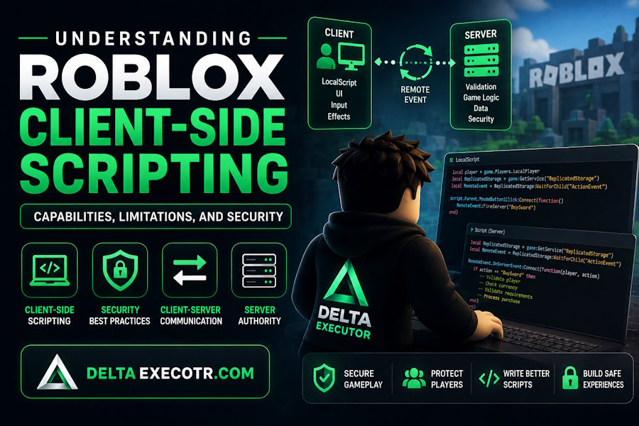 Understanding Roblox Client-Side Scripting: Capabilities, Limitations, and Security