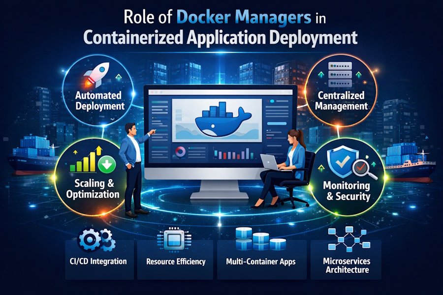 Role of Docker Managers in Containerized Application Deployment