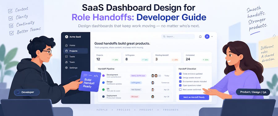 SaaS Dashboard Design for Role Handoffs: Developer Guide
