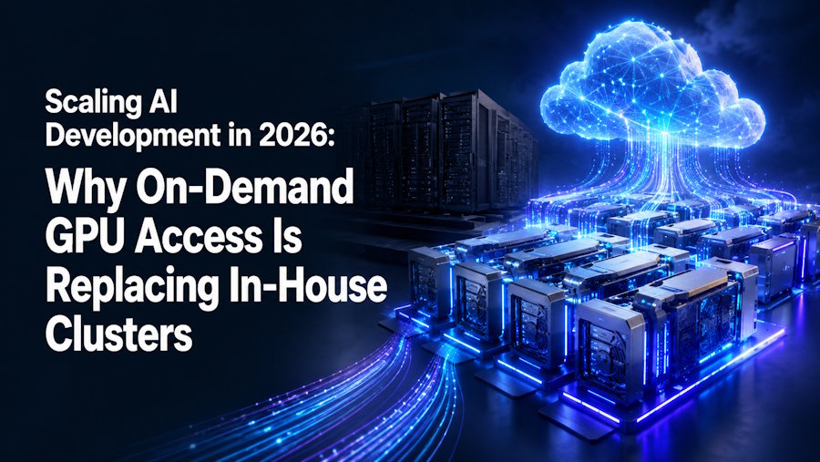 Scaling AI Development in 2026: Why On-Demand GPU Access Is Replacing In-House Clusters