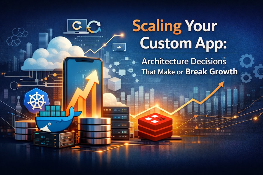 Scaling Your Custom App: Architecture Decisions That Make or Break Growth