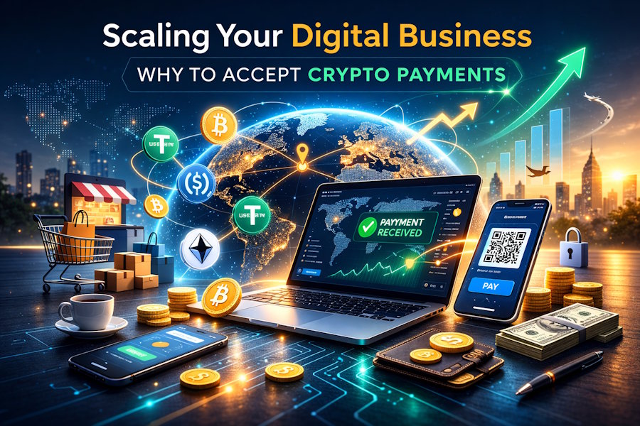 Scaling Your Digital Business and Why to Accept Crypto Payments