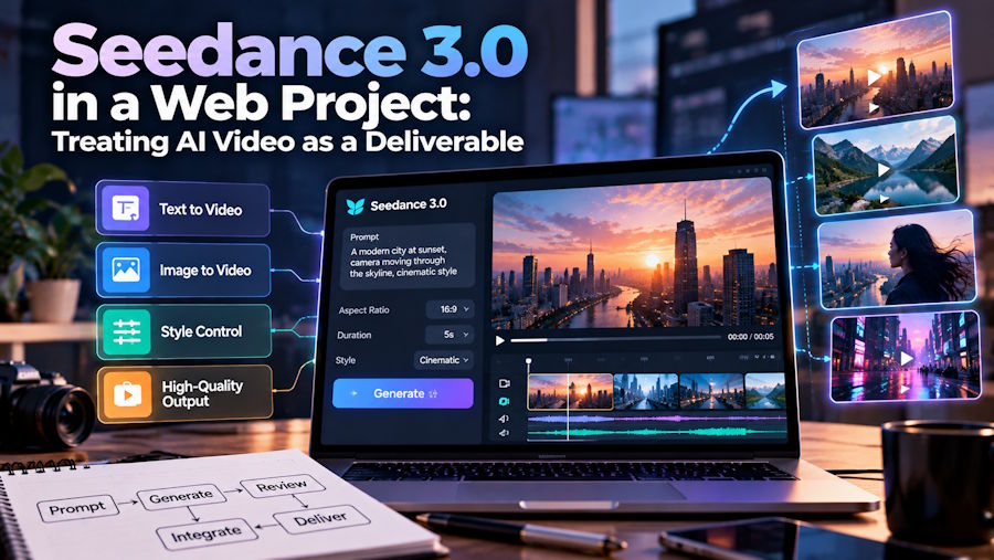 Seedance 3.0 in a Web Project: Treating AI Video as a Deliverable