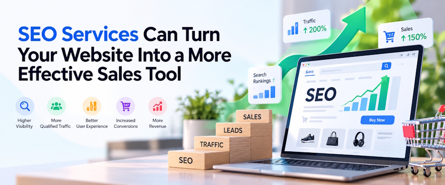 SEO Services Can Turn Your Website Into a More Effective Sales Tool
