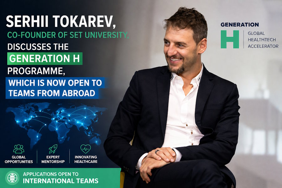 Serhii Tokarev, co-founder of SET University, discusses the Generation H programme, which is now open to teams from abroad