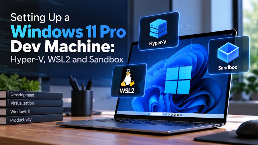 Setting Up a Windows 11 Pro Dev Machine: Hyper-V, WSL2 and Sandbox