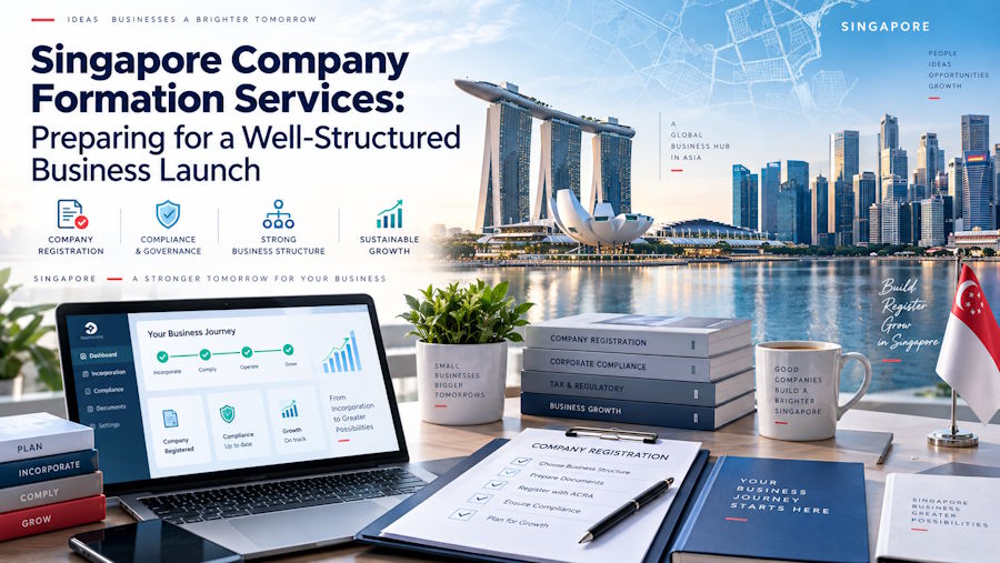 Singapore Company Formation Services: Preparing for a Well-Structured Business Launch
