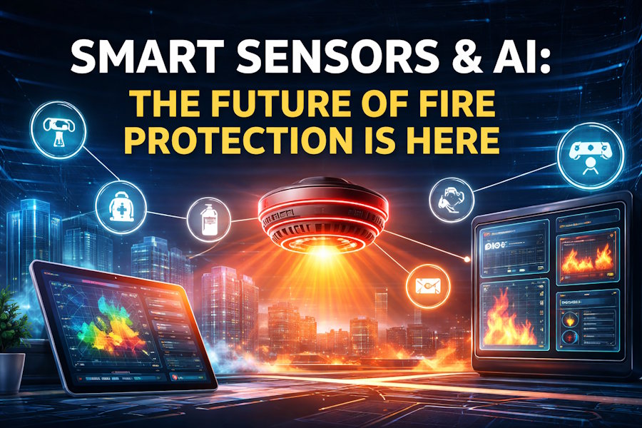 Smart Sensors & AI: The Future of Fire Protection is Here