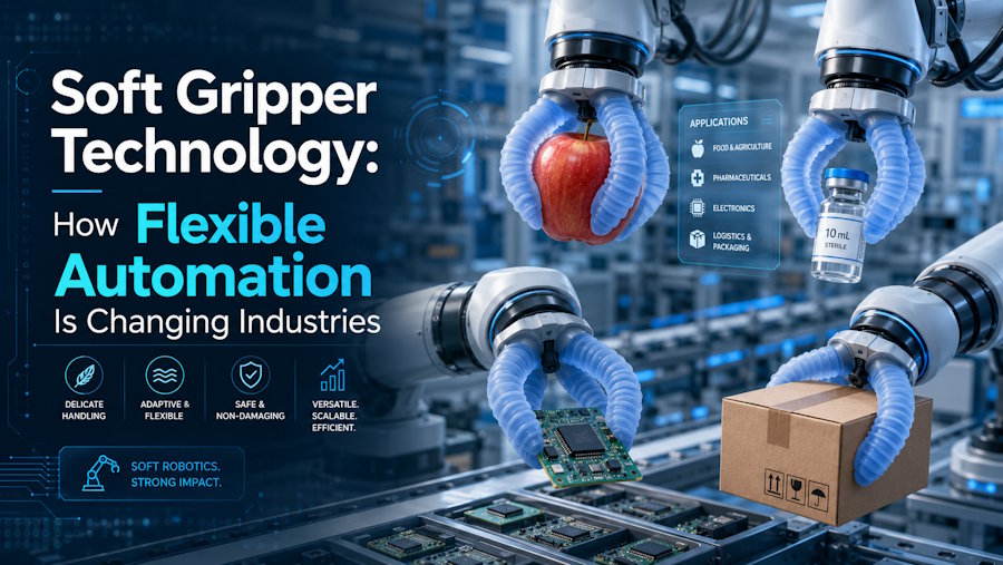 Soft Gripper Technology: How Flexible Automation Is Changing Industries