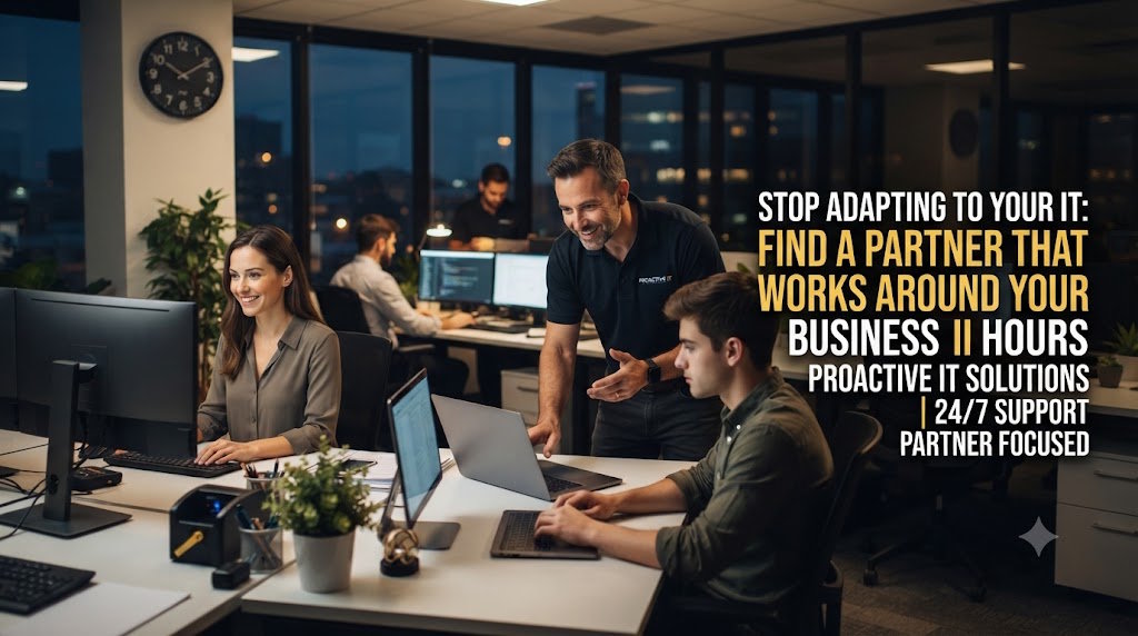 Stop Adapting to Your IT: Find a Partner That Works Around Your Business Hours